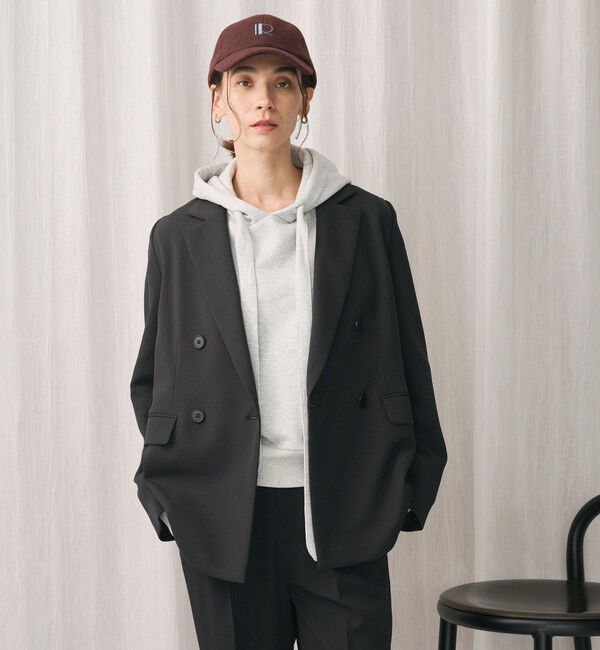 BEAUTY&YOUTH UNITED ARROWS「ポリエステルブレンド ダブルジャケット」|テーラードジャケット|