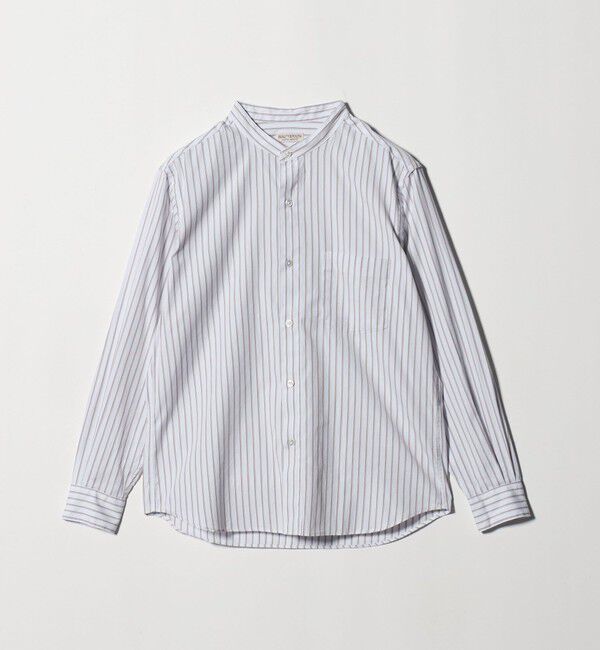 BEAUTY&YOUTH UNITED ARROWS「70/2 ブロード バンドカラー  シャツ REGULAR型」|シャツ・ブラウス|