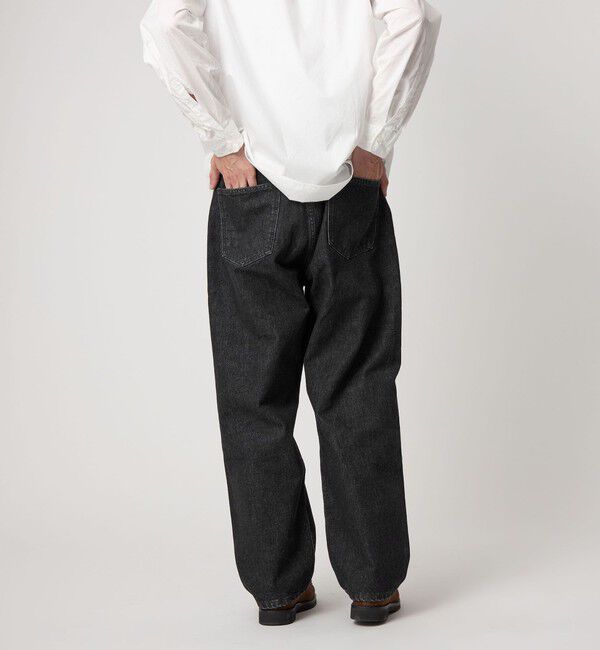 STEVEN ALAN「＜Steven Alan＞ 13.5oz デニム 5ポケット バギー テーパード パンツ」|デニム|