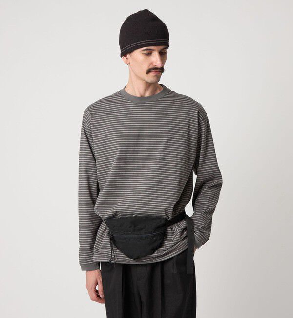 STEVEN ALAN「＜Steven Alan＞ オーガニックコットン アソート ボーダー ロングスリーブ Tシャツ BOLD」|Tシャツ・カットソー|