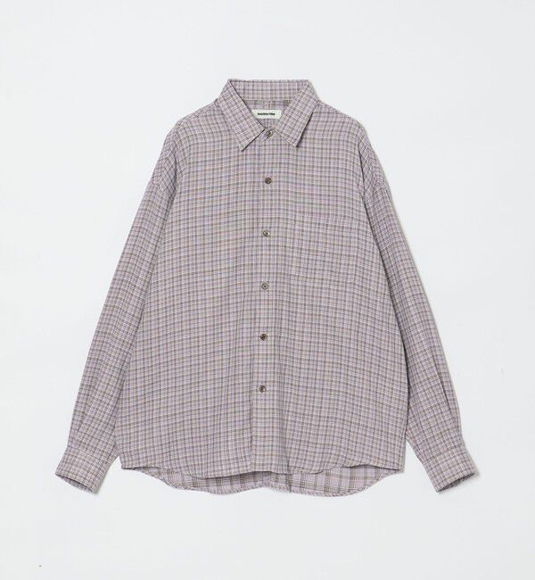 MONKEY TIME「ダブルガーゼ チェック シャツ」|シャツ・ブラウス|