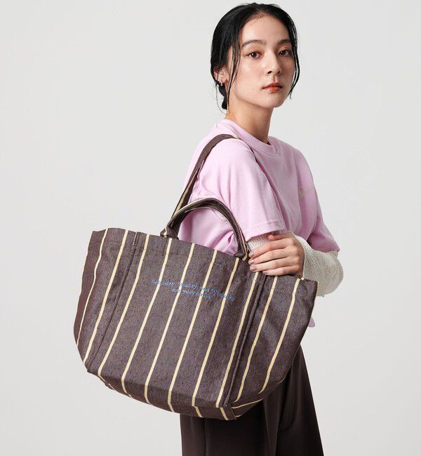 BEAUTY&YOUTH UNITED ARROWS「【別注】＜beej＞ストライプ トートバッグ -2WAY-」|トートバッグ|