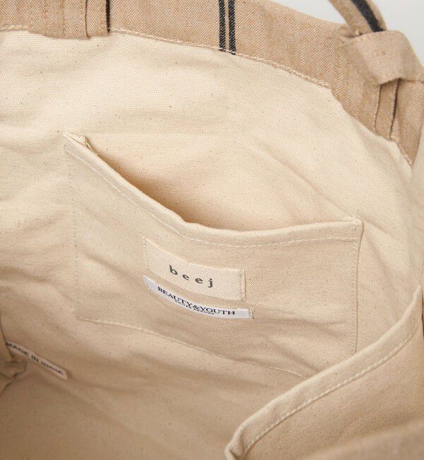 BEAUTY&YOUTH UNITED ARROWS「【別注】＜beej＞ストライプ トートバッグ -2WAY-」|トートバッグ|