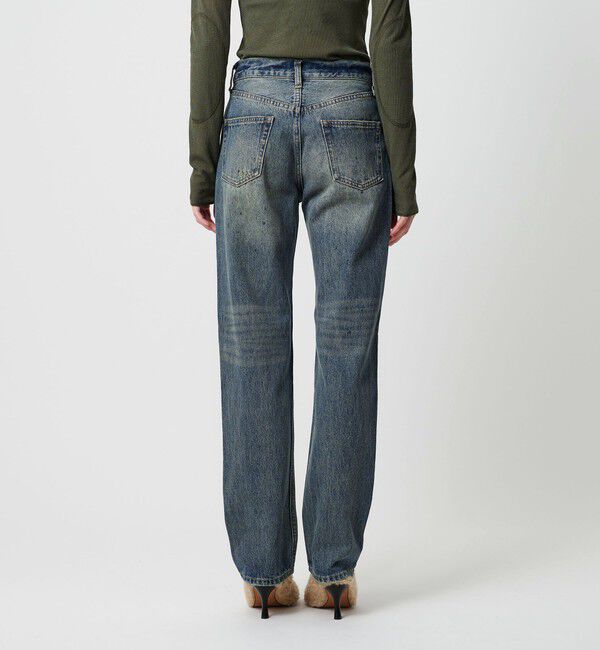 ATTISESSION「＜ATTISESSION＞スリム ストレート デニム パンツ」|デニム|