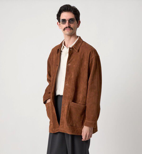 STEVEN ALAN「＜Steven Alan＞ ラフ スエード カバーオール」|その他|