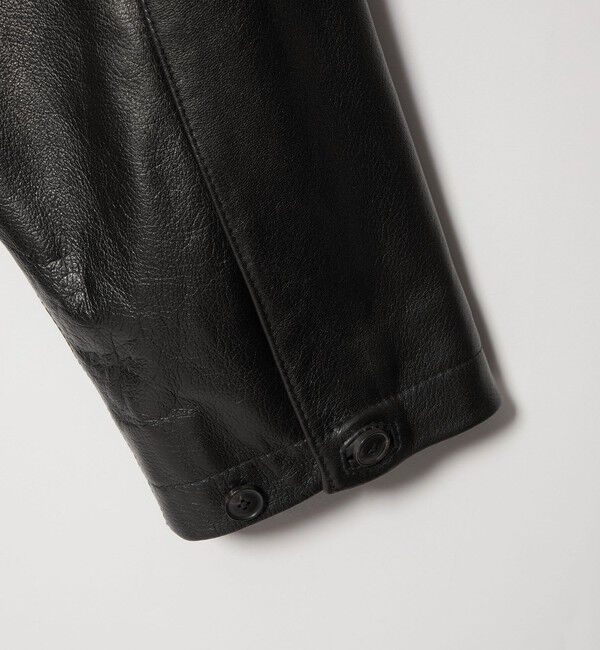 STEVEN ALAN「＜Steven Alan＞ シボ シープレザー カー コート」|その他|