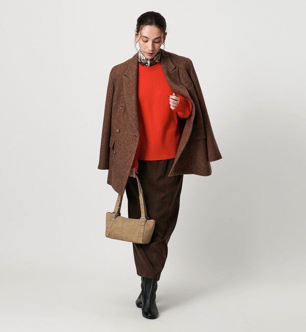 BEAUTY&YOUTH UNITED ARROWS「ウールカシミヤ アクア クルーネックニット」|ニット・セーター|