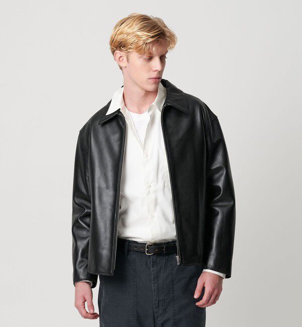 BEAUTY&YOUTH UNITED ARROWS「シープレザー ジップ ブルゾン」|その他|