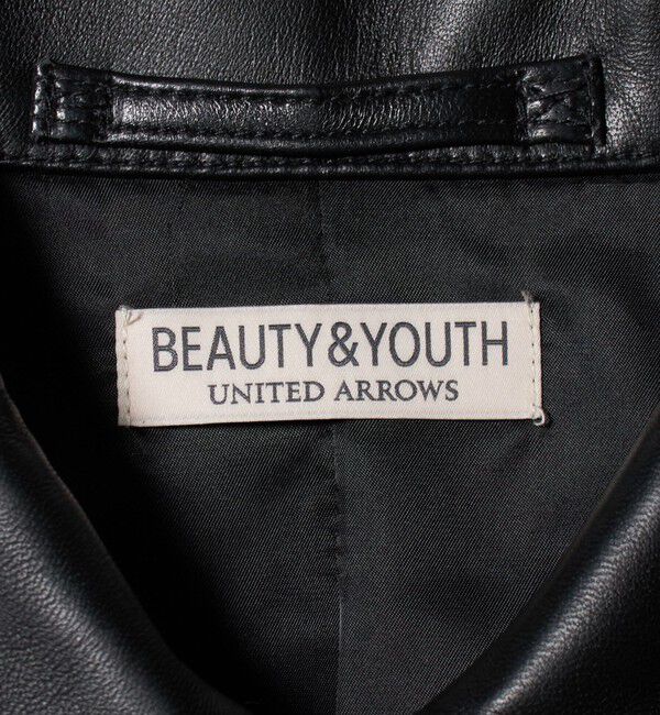 BEAUTY&YOUTH UNITED ARROWS「シープレザー ジップ ブルゾン」|その他|