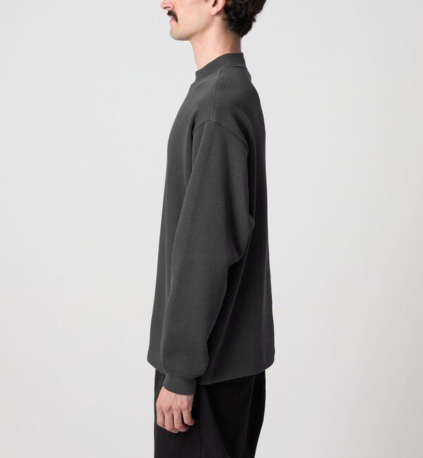 STEVEN ALAN「＜Steven Alan＞ ダブルフェイス モックネック カットソー BOLD」|Tシャツ・カットソー|