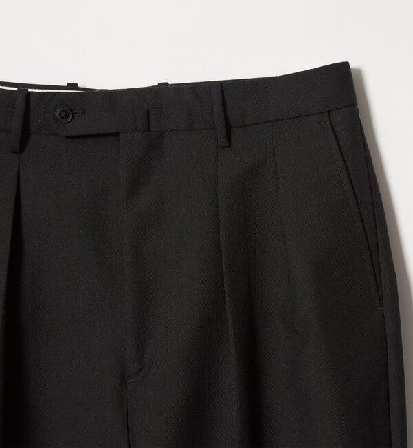 STEVEN ALAN「＜Steven Alan＞ ウール オックスフォード イン ツープリーツ ドレス トラウザーズ」|スラックス|