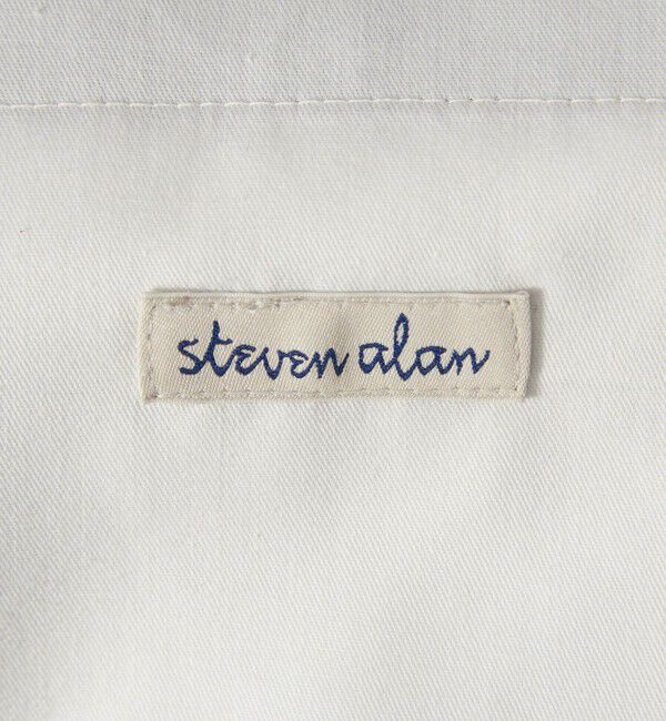 STEVEN ALAN「＜Steven Alan＞ ウール オックスフォード イン ツープリーツ ドレス トラウザーズ」|スラックス|