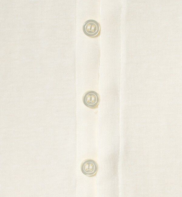 ATTISESSION「＜ATTISESSION＞フライス ループボタン カーディガン」|カーディガン|