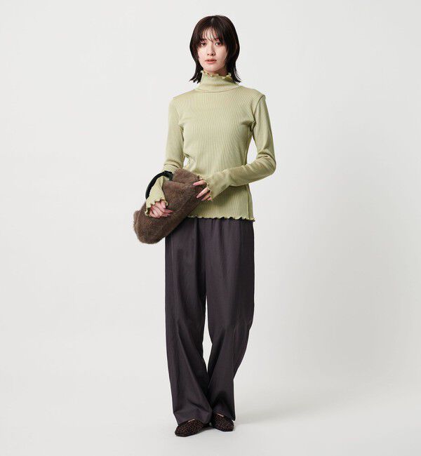 BEAUTY&YOUTH UNITED ARROWS「ポリエステルコットンテレコ メロータートルネック カットソー」|Tシャツ・カットソー|