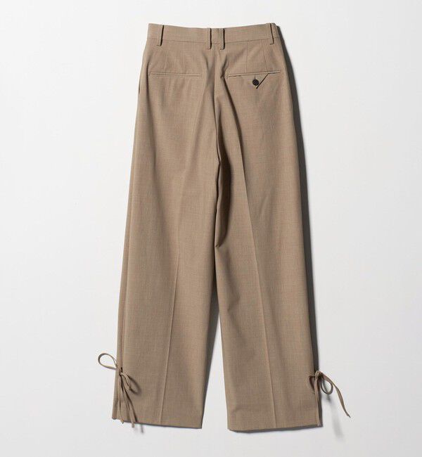 BEAUTY&YOUTH UNITED ARROWS「 へムリボン パンツ ウォッシャブル」|スラックス|