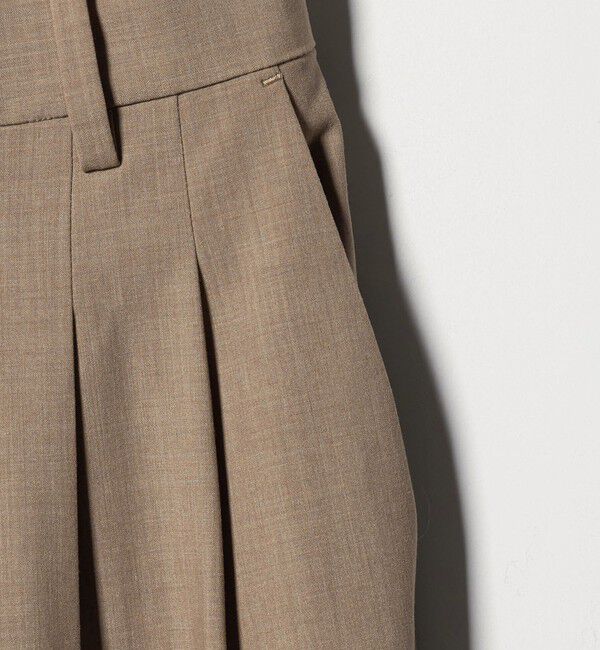 BEAUTY&YOUTH UNITED ARROWS「 へムリボン パンツ ウォッシャブル」|スラックス|