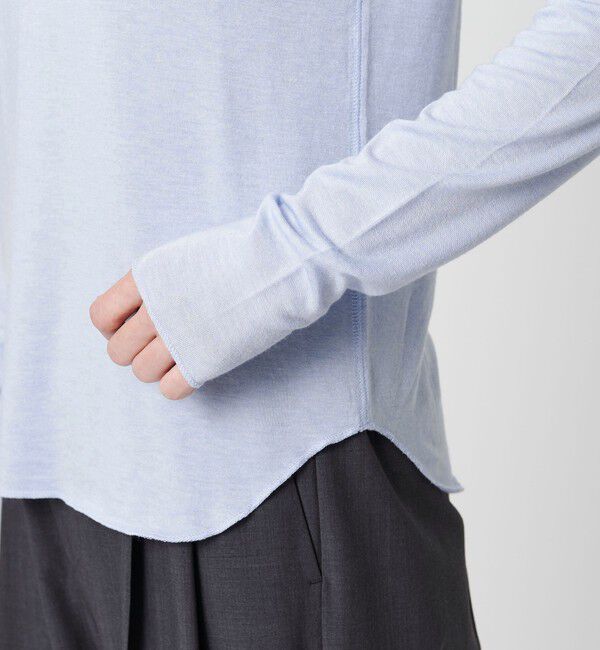 BEAUTY&YOUTH UNITED ARROWS「セルロースウールブレンド クルーネックカットソー」|Tシャツ・カットソー|