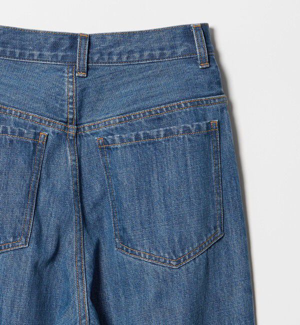 STEVEN ALAN「＜Steven Alan＞コットン デニム ストレート パンツ」|デニム|