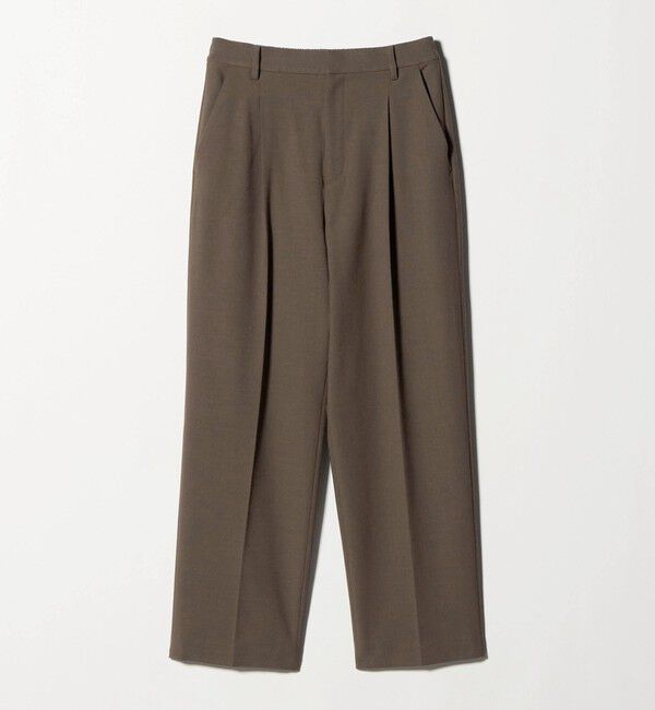 BEAUTY&YOUTH UNITED ARROWS「タックテーパードパンツ ウォッシャブル」|スラックス|