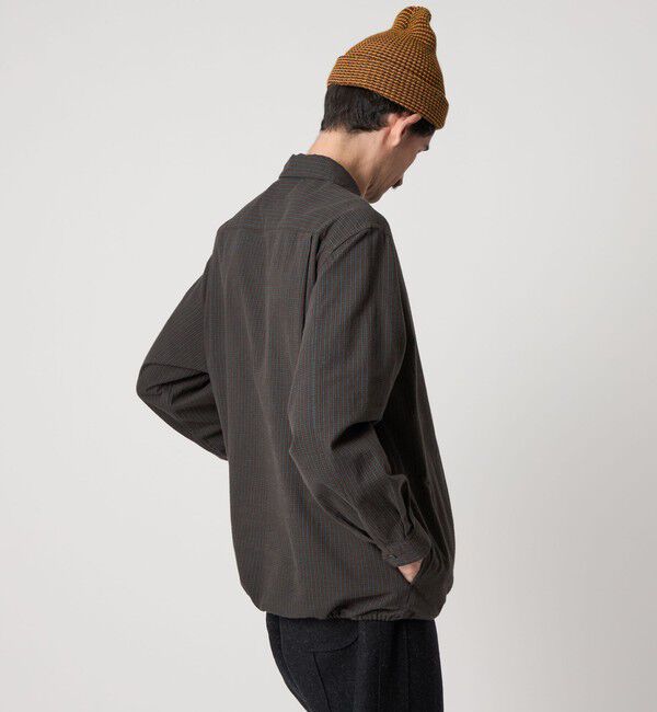 STEVEN ALAN「＜Steven Alan＞ チェック ジップ プルオーバー シャツ LOOSE」|シャツ・ブラウス|