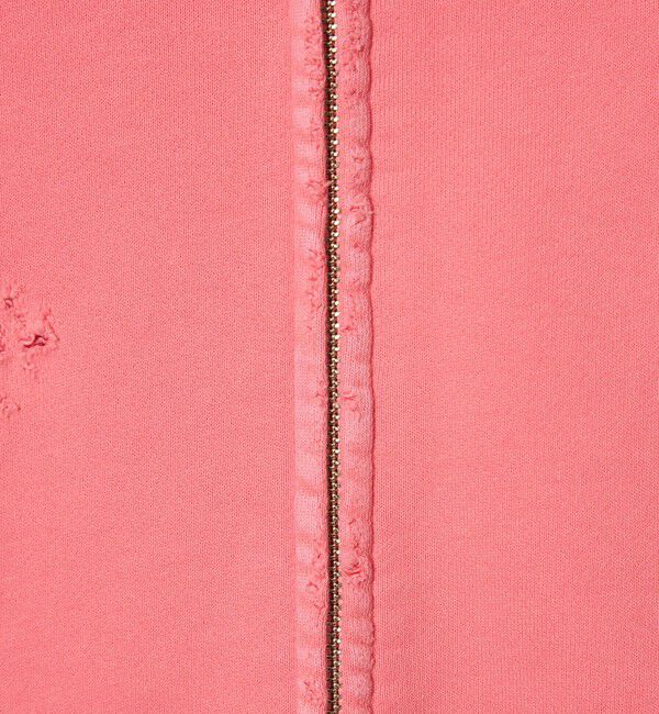 MONKEY TIME「フレンチテリー ディストレスト フルジップ フーディー」|カーディガン|