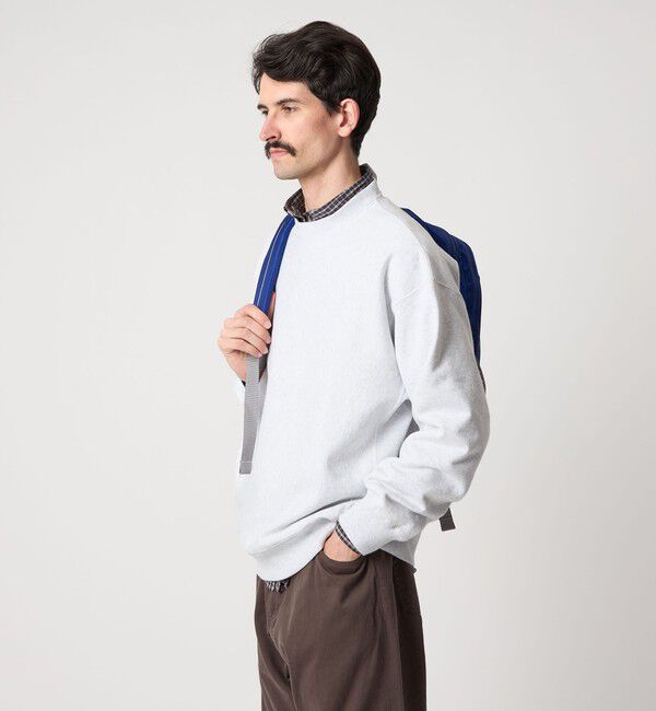 STEVEN ALAN「＜Steven Alan＞ キモウ ウラケ セットイン クルーネック スウェット」|スウェット・ジャージ|