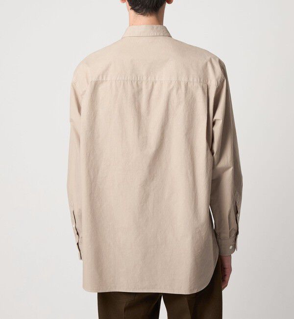 STEVEN ALAN「＜Steven Alan＞ ガーメントダイ ポプリン レギュラーカラー シャツ LOOSE」|シャツ・ブラウス|