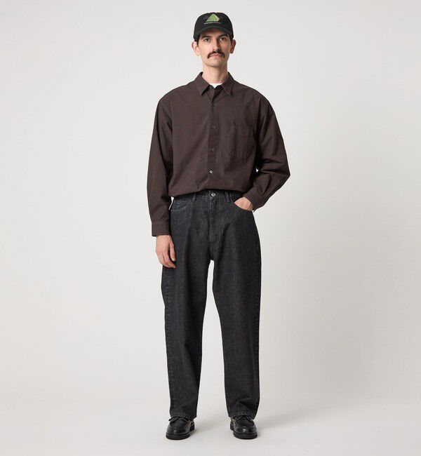 STEVEN ALAN「＜Steven Alan＞ ガーメントダイ ポプリン レギュラーカラー シャツ LOOSE」|シャツ・ブラウス|