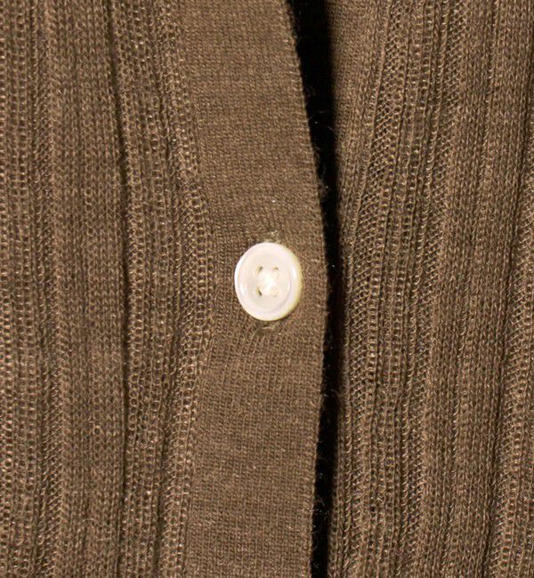 BEAUTY&YOUTH UNITED ARROWS「アルパカブレンド ランダムリブカーディガン」|カーディガン|