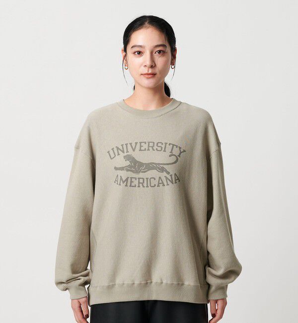 BEAUTY&YOUTH UNITED ARROWS「＜Americana＞ロゴスウェット プルオーバー」|スウェット・ジャージ|