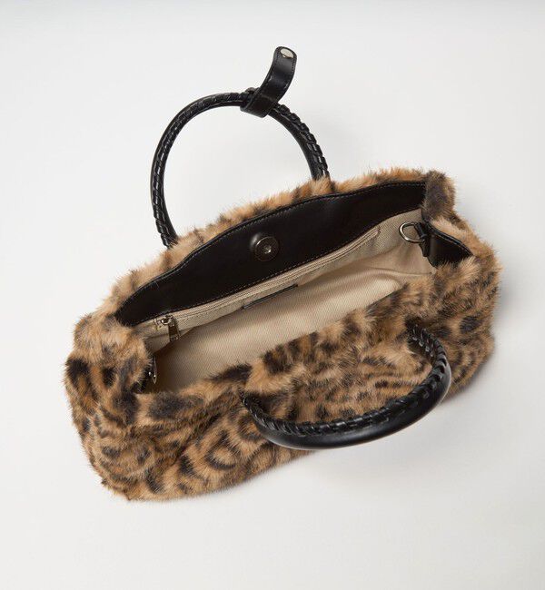 BEAUTY&YOUTH UNITED ARROWS「フェイクファー スクエア ショルダーバッグ 2WAY」|ショルダー・メッセンジャー|