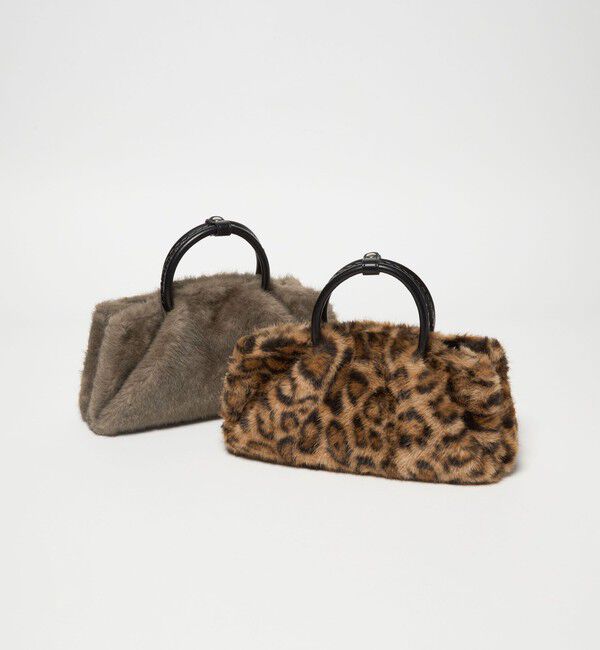 BEAUTY&YOUTH UNITED ARROWS「フェイクファー スクエア ショルダーバッグ 2WAY」|ショルダー・メッセンジャー|