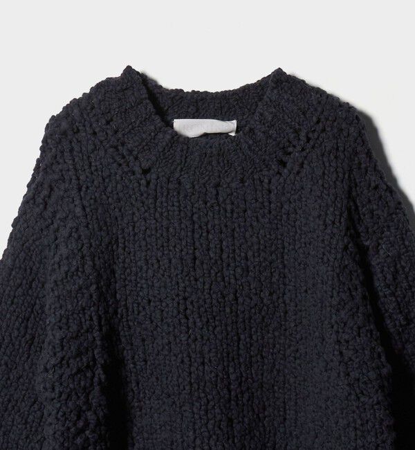BEAUTY&YOUTH UNITED ARROWS「【別注】＜IRONING＞フリンジ ニットプルオーバー」|ニット・セーター|