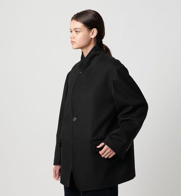 ATTISESSION「＜ATTISESSION＞ビーバー ビッグ コートジャケット」|テーラードジャケット|