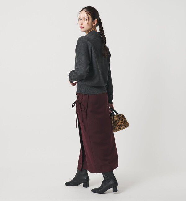 BEAUTY&YOUTH UNITED ARROWS「ツイル リボン ラップスカート」|スカート|