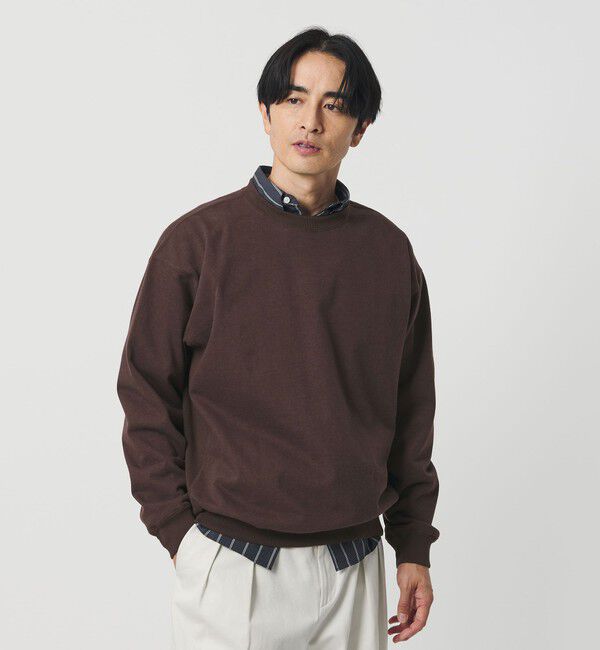 BEAUTY&YOUTH UNITED ARROWS「ハイバルキー クルーネック スウェット」|Tシャツ・カットソー|