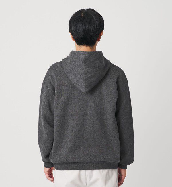 BEAUTY&YOUTH UNITED ARROWS「ミラノリブ ニット スウェットパーカー」|ニット・セーター|