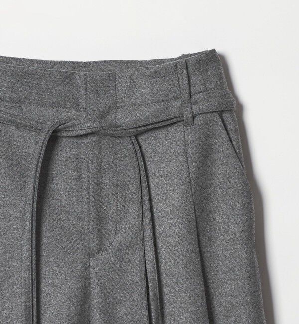 BEAUTY&YOUTH UNITED ARROWS「毛ブレンド ハイウエスト タックワイドパンツ」|その他|