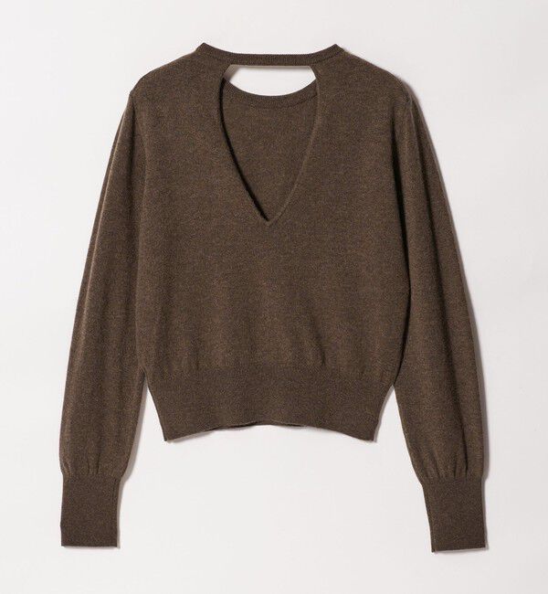 ATTISESSION「＜ATTISESSION＞ウールカシミヤ クルーネックニット＆ネックウォーマー」|ニット・セーター|