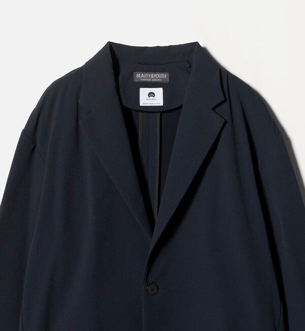 BEAUTY&YOUTH UNITED ARROWS「KOMATSU PACK URK リラックス ジャケット ストレッチ セットアップ対応 裏起毛」|テーラードジャケット|