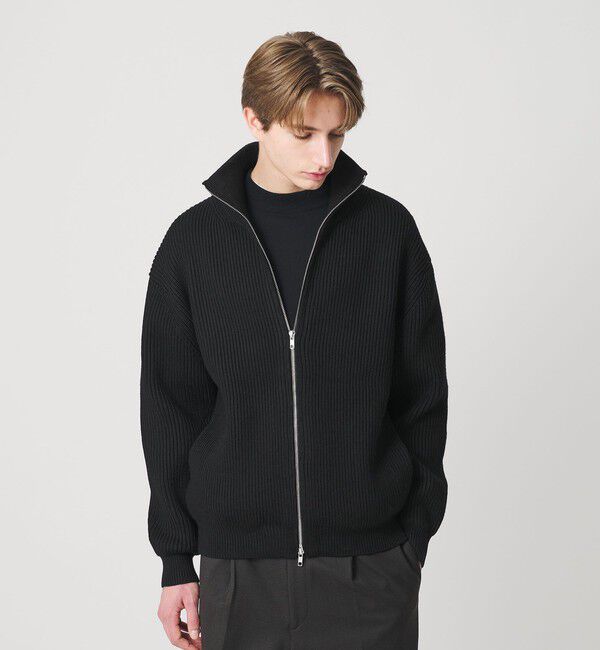 BEAUTY&YOUTH UNITED ARROWS「ハイ デンシティ ドライバーズ ジャケット」|カーディガン|