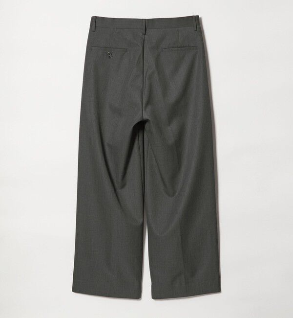 MONKEY TIME「TWツイル 2P ワイド ストレート スラックス」|チノ|