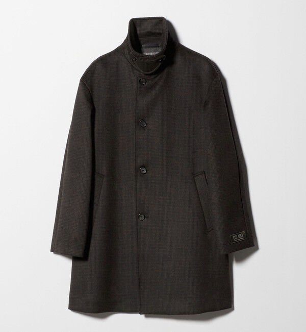 BEAUTY&YOUTH UNITED ARROWS「120S メルトン チェック バルカラーコート」|その他|