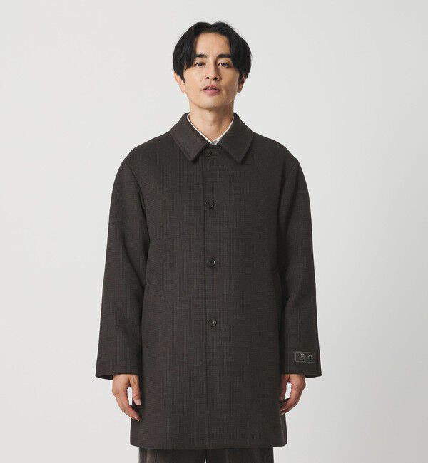 BEAUTY&YOUTH UNITED ARROWS「120S メルトン チェック バルカラーコート」|その他|