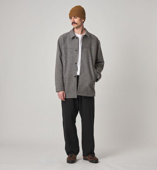 STEVEN ALAN「 ＜Steven Alan＞ ニット メルトン カー コート」|その他|