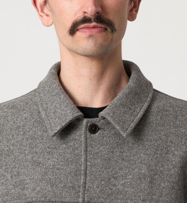 STEVEN ALAN「 ＜Steven Alan＞ ニット メルトン カー コート」|その他|