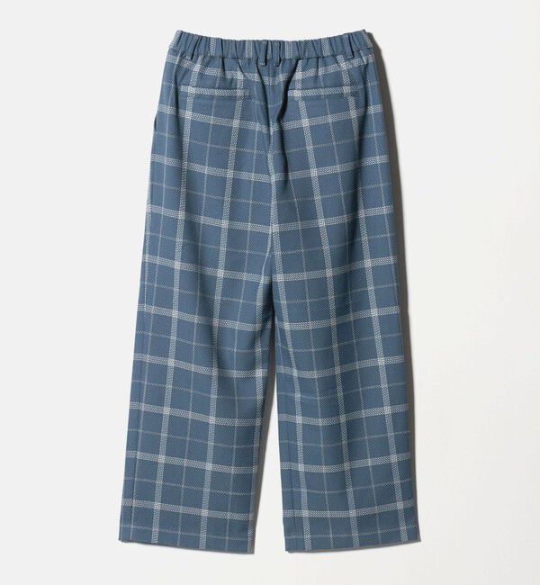 BEAUTY&YOUTH UNITED ARROWS「【WEB限定】裏起毛ウィンドウペン タックワイドパンツ ウォッシャブル」|その他|