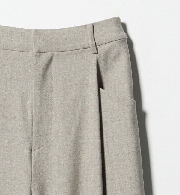 BEAUTY&YOUTH UNITED ARROWS「ウールブレンド ツイルバックゴムパンツ ウォッシャブル」|その他|