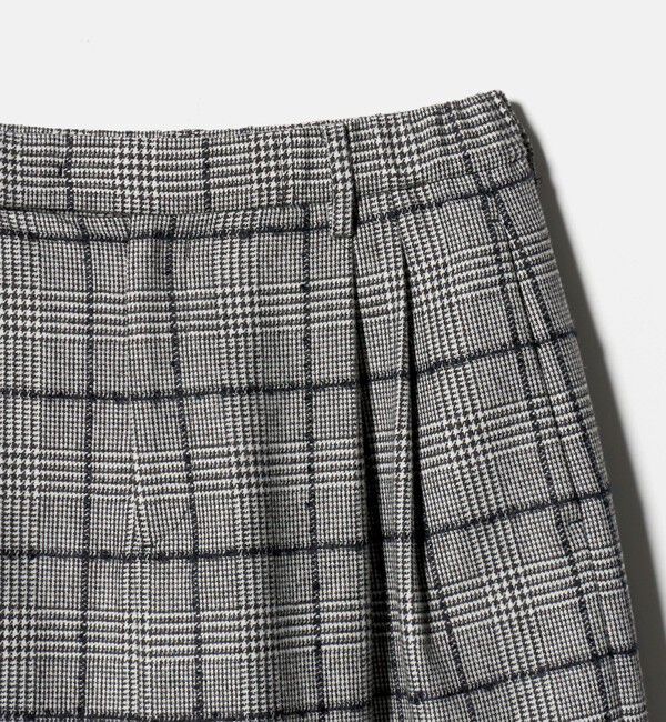 BEAUTY&YOUTH UNITED ARROWS「チェック ワイドタックパンツ」|その他|