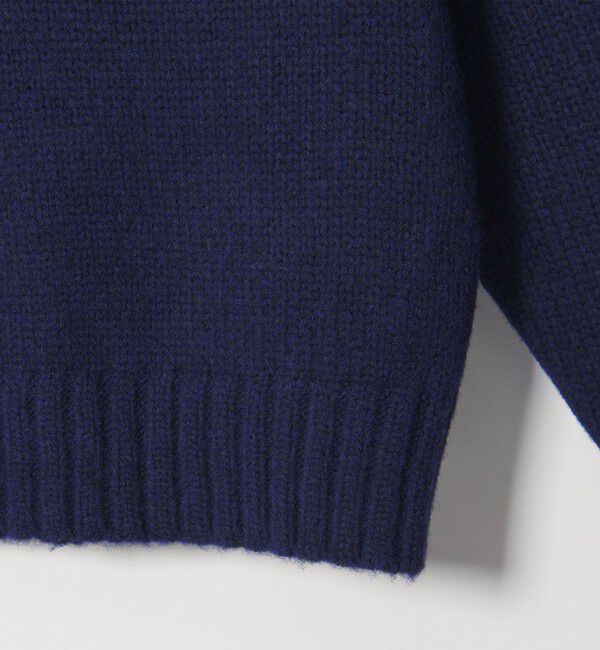 BEAUTY&YOUTH UNITED ARROWS「ウールナイロン ハーフジップ ニットプルオーバー」|ニット・セーター|